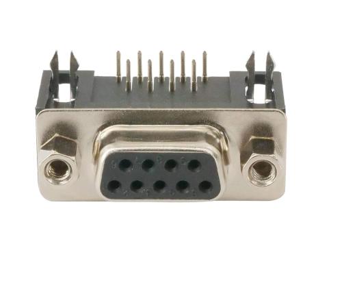 DB 9 Connector Female Right Angle